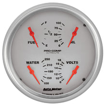 Load image into Gallery viewer, Autometer Ultra-Lite Quad Gauge 5in. 240Ohm (E) - 33Ohm (F) Electric | 4410
