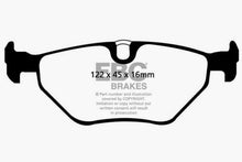 Load image into Gallery viewer, EBC 01-03 BMW 525i 2.5 (E39) Ultimax2 Rear Brake Pads Brake Pads - OE EBC   
