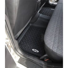 Load image into Gallery viewer, Rugged Ridge Floor Liner Rear Black 1984-2001 Jeep Logo Cherokee XJ Rugged Ridge
