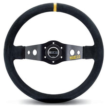 Load image into Gallery viewer, Sparco Steering Wheel 215 Suede Black | 015R215CSN
