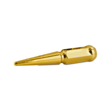 Load image into Gallery viewer, Mishimoto Mishimoto Steel Spiked Lug Nuts M14 x 1.5 32pc Set Gold Lug Nuts Mishimoto   

