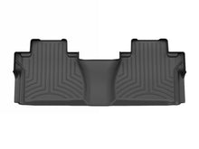 Load image into Gallery viewer, WeatherTech 14-21 Toyota Tundra DC w/Carpeted Floors Rear FloorLiner HP - Black | 447862IM
