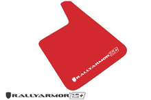 Load image into Gallery viewer, Rally Armor Universal Fit (No Hardware) UR Plus Red UR Mud Flap w/ White Logo Mud Flaps Rally Armor   
