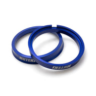 Wheel Mate Muteki Hub Ring Set 73mm x 64mm - 2 Piece - Blue | WMPHR7306402PC