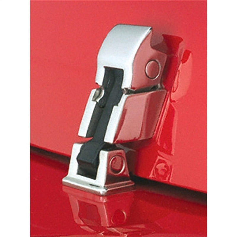Rugged Ridge 42-95 Jeep CJ / Jeep Wrangler Stainless Steel Hood Catch Kit Rugged Ridge