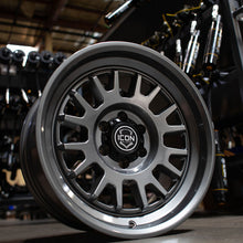 Load image into Gallery viewer, ICON Anza 17x8.5 / 5x150 / 25mm / 5.75in BS Gun Metal Wheel
