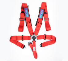 Load image into Gallery viewer, NRG 5PT 3in. Seat Belt Harness / Cam Lock - Red | SBH-B6PCRD
