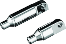 Load image into Gallery viewer, Kuryakyn Male Mount 2-1/2inch Footpeg Extension Chrome (Pair) Misc Powersports Kuryakyn   
