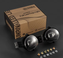 Load image into Gallery viewer, AlphaRex 02-08 Dodge Ram 1500/03-09 Ram 2500/3500 DoubleTap Dual Color LED Proj Fog Lights - Wt/Ambr AlphaRex
