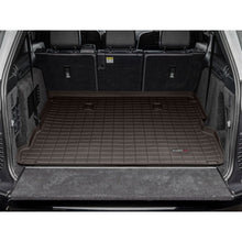 Load image into Gallery viewer, WeatherTech 2017+ Land Rover Discovery Cargo Liners - Cocoa (w/ 4 Zone Climate Control)
