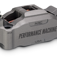Load image into Gallery viewer, Performance Machine 125 x 4 Race Series Radial Mount Caliper with ARC - Left - Gunmetal Grey Performance Machine
