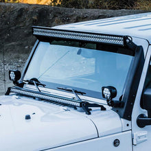 Load image into Gallery viewer, Westin/Snyper 07-17 Jeep Wrangler Snyper Pillar LED Light Mount - Textured Black Westin
