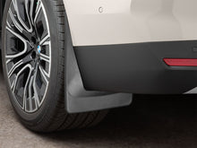 Load image into Gallery viewer, WeatherTech 25-26 BMW X3 Rear Mudflaps - Black | 120202
