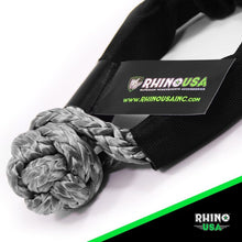Load image into Gallery viewer, Rhino USA Synthetic Soft Shackle Gray Shackle Kits Rhino USA
