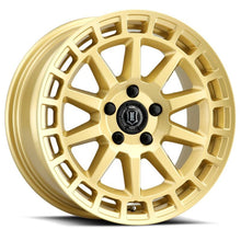 Load image into Gallery viewer, ICON Journey 17x8 / 5x108 / 38 mm / 6in BS Gloss Gold Wheel
