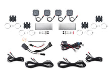 Load image into Gallery viewer, Diode Dynamics Stage Series SXS Rock Light Installer Kit - RGBW M8 w/Controller (4-pack) Diode Dynamics
