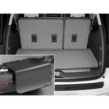 Load image into Gallery viewer, WeatherTech 2021 Chevrolet Suburban/GMC Yukon XL Seatback Cargo Liners HP w/Bumper Protector - Grey
