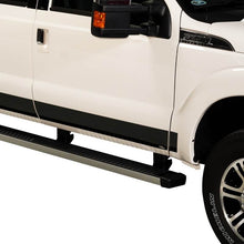 Load image into Gallery viewer, Putco 17-20 Ford SuperDuty Super Crew 6.5ft Box - 12pcs - 4.25in Wide Black Platinum Rocker Panels Body Armor &amp; Rock Rails Putco
