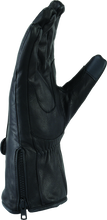 Load image into Gallery viewer, Kuryakyn Leather By River Road Taos Cold Weather Gloves Black - Small Gloves Kuryakyn
