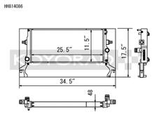 Load image into Gallery viewer, Koyo 22-26 Hyundai Elantra N All Aluminum Radiator | HH814086
