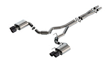 Load image into Gallery viewer, Borla 2024 Ford Mustang GT 5.0L V8 3 in ATAK Catback Non-Active Exhaust- Carbon Fiber Quad Tip Borla
