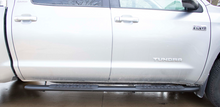 Load image into Gallery viewer, Fishbone Offroad 07-21 Toyota Tundra Double Cab Oval Side Steps - Black Textured Fishbone Offroad

