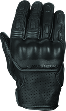 Load image into Gallery viewer, Speed and Strength Twist of Fate Leather Gloves Black - Small Speed and Strength
