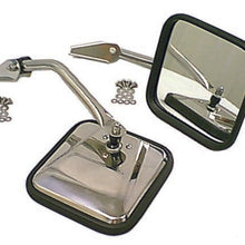 Load image into Gallery viewer, Rugged Ridge 55-86 Jeep CJ Chrome CJ-Style Side Mirror Kit Rugged Ridge
