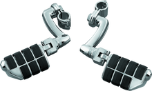 Load image into Gallery viewer, Kuryakyn Dually ISO Pegs With 1inch Clamp Chrome (Pair) Misc Powersports Kuryakyn   
