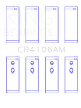 Load image into Gallery viewer, King Daewoo/GM/Isuzu/Opel/Vauxhall (Size 1.0) Rod Bearing Set Bearings King Engine Bearings
