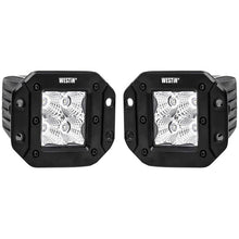 Load image into Gallery viewer, Westin FM4Q 3W Osram w/mounting hardware and pigtail connectors (set of 2) - Black Westin

