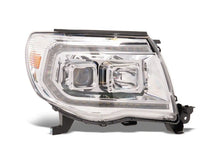 Load image into Gallery viewer, Raxiom 05-11 Toyota Tacoma Axial Series Switchback Proj Headlights- Chrome- Clear Lens | TT23362
