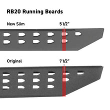 Load image into Gallery viewer, Go Rhino RB20 Slim Running Boards 57in. Cab Length - Bedliner Coating (No Drill/Mounting Brkt Req.) Running Boards Go Rhino   
