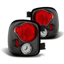 Load image into Gallery viewer, Raxiom 99-02 Chevrolet Silverado 1500 Stepside Axial Series Tail Lights- Black- Smoked Lens | S112741
