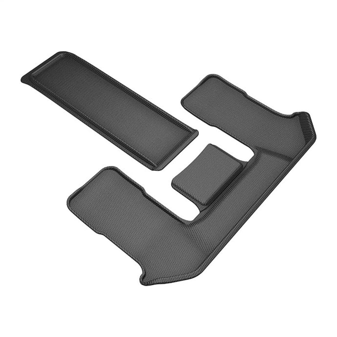 3D MAXpider Mazda CX-90 Kagu 3rd Row Floormat - Black 3D MAXpider