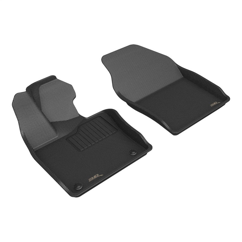3D MAXider 2023 Toyota Prius Kagu Black Floor Mat - Row 1 3D MAXpider