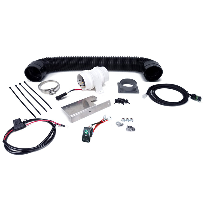 DEI 15-24 Honda Pioneer 1000-3/1000-5/1000-6 (Non CA Models) Auxiliary Fan Kit w/Manual Control DEI
