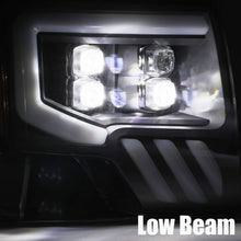 Load image into Gallery viewer, AlphaRex 880190 LED Projector Headlights Plank Style Design Gloss Black Headlights AlphaRex   
