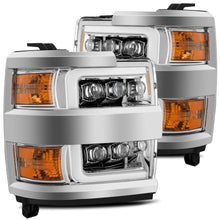 Load image into Gallery viewer, AlphaRex 880228 LED Projector Headlights in chrome Headlights AlphaRex   

