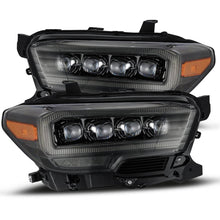 Load image into Gallery viewer, AlphaRex 880705 LED Projector Headlights Plank Style Design Midnight Black Headlights AlphaRex   
