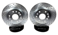 Baer Brake Systems Baer Brakes Claw Performance Rotors, Rear 54189-020