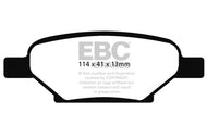 EBC Brakes Greenstuff 2000 Series Sport Brake Pads DP21704