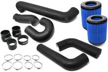 Load image into Gallery viewer, Front Mount BMS Elite G8x M2 M3 M4 S58 BMW Performance Intake Intakes Burger Motorsports, Inc. Blue Filters Matte Black Finish
