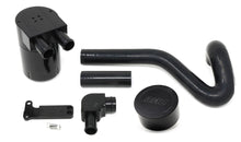 Load image into Gallery viewer, BMS Oil Catch Can for G Chassis B58 BMW M240 M340 M440 OCC Burger Motorsports, Inc. G20 B58 Oil Catch Can (I have the factory intake) Included BMS intake Muffler delete Billet aluminum can base with 1/8" NPT bung
