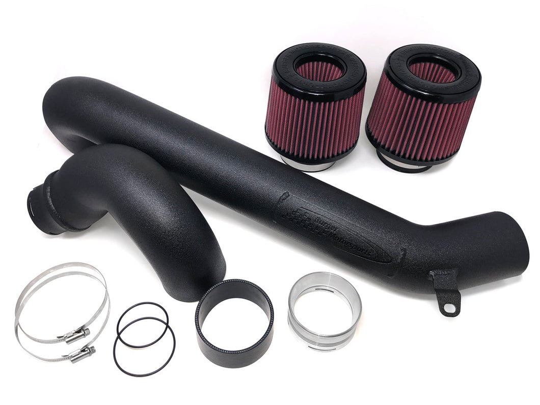 BMS G8x BMW M2 M3 M4 S58 Performance Intake Intakes Burger Motorsports, Inc. Red Filters Matte Black Finish (BMS)
