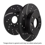 EBC Brakes 3GD Series Sport Slotted Rotors GD272