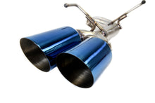 Load image into Gallery viewer, PLM Subaru WRX STI 2015-2021 Axle-Back Exhaust Blue Tips V2 - 4" Tips
