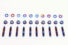 Load image into Gallery viewer, PLM Titanium Honda B D F H J K-Series Intake Manifold Stud Kit
