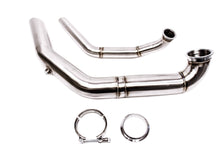 Load image into Gallery viewer, PLM K-Series Hood Exit Up-Pipe &amp; Dump Tube for Sidewinder Turbo Manifold
