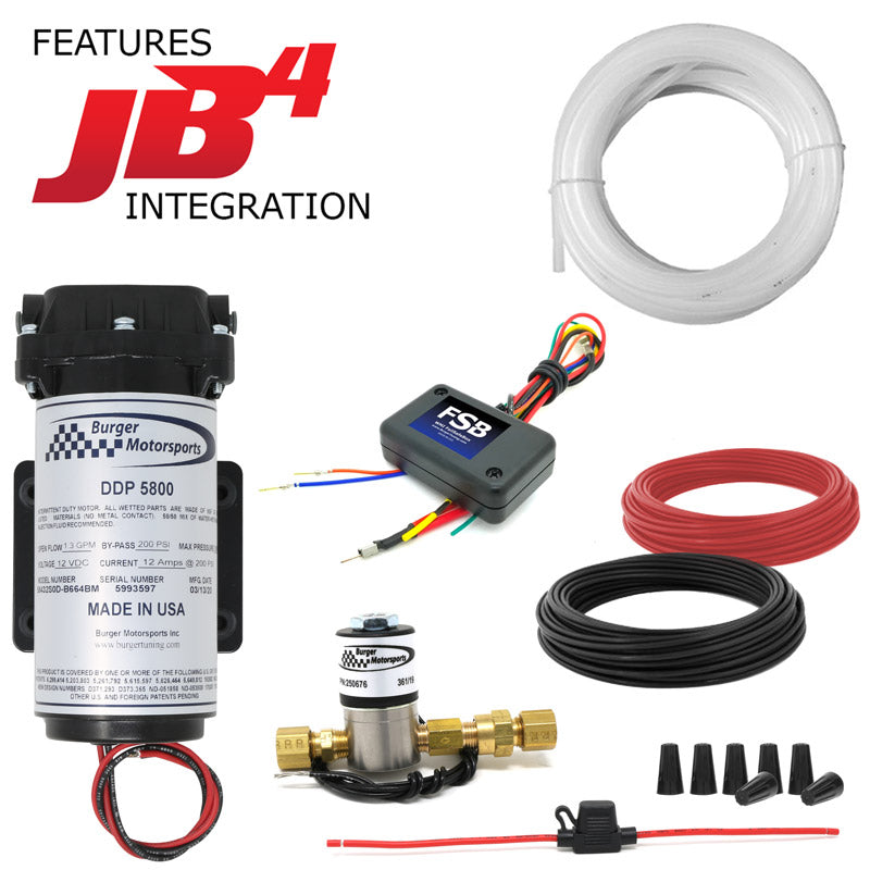 Kia/Hyundai JB4 Water Methanol Injection (WMI) Kit WMI Burger Motorsports, Inc. Standard Lines (Plastic)